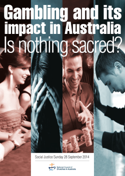 pdf Social Justice Matters: Gambling and it`s Impact in Australia