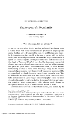 Texts - British Academy