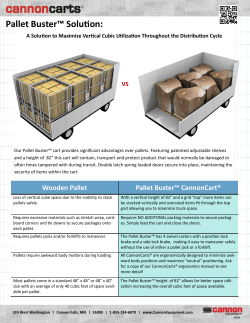 Pallet Buster&trade; Solution
