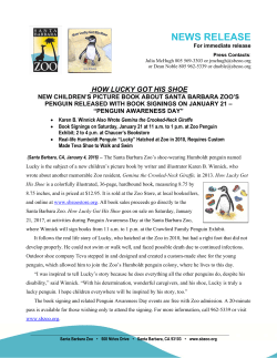 Author Signs New &ldquo;Lucky&rdquo; Book at SB Zoo