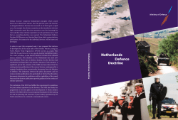 Netherlands Defence Doctrine