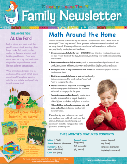 Mar_FamilyNewsletter - ABC Great Beginnings