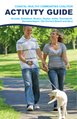 activity guide - University of New England