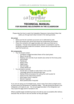 technical manual - Caterpillar Classroom