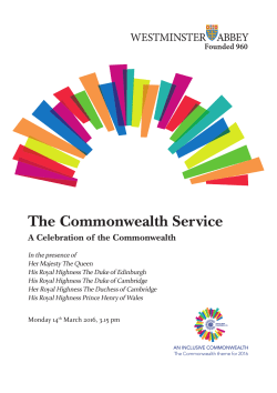 The Commonwealth Service
