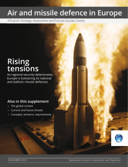 Air and missile defence in Europe