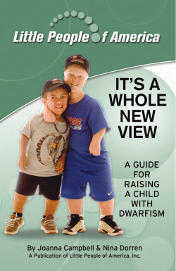 A Guide for Raising a Child With Dwarfism