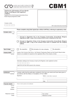 CBM1 - Cro