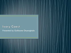 Ivory Coast - Minnesota Dept. of Health
