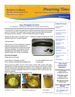 Newsletter - UCCE Central Sierra