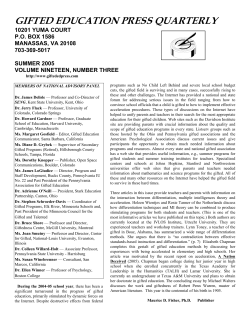 Compacting, Enrichment and Multiple Intelligences Theory in Gifted