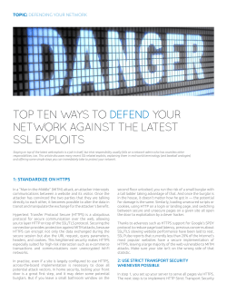top ten ways to defend your ssl exploits network against