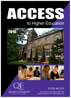 Queen Elizabeth Sixth Form College