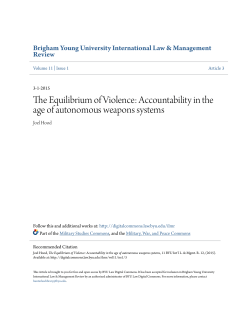 The Equilibrium of Violence: Accountability in the age of