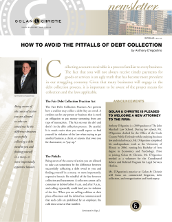 Spring 2010 Newsletter - Golan Christie Taglia