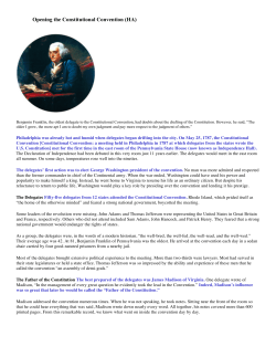 Opening the Constitutional Convention (HA)