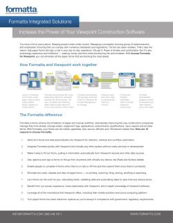 Increase the Power of Your Viewpoint Construction Software