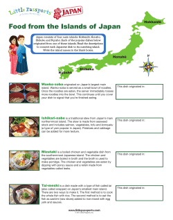 Japan Printable_Food Matching