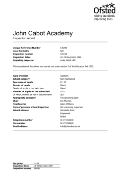 John Cabot Academy
