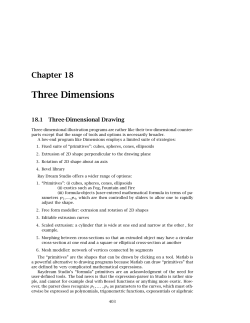 Chapter 18: Three-Dimensional Graphics ( file, .7MB)