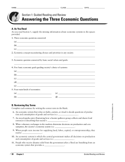 Economics: Principles in Action