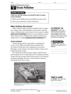 5 Ocean Pollution