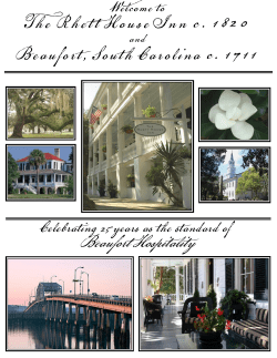 Beaufort SC - The Rhett House Inn