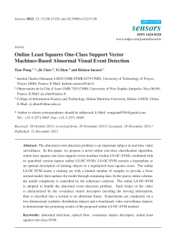 Online Least Squares One-Class Support Vector Machines