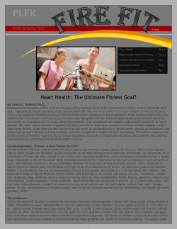 Heart Health: The Ultimate Fitness Goal?