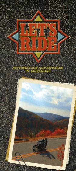 MOTORCYCLE ADVENTURES IN ARKANSAS