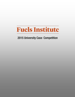 2015 University Case Competition