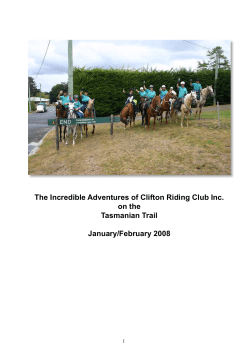 The Incredible Adventures of Clifton Riding Club