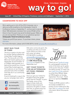 Issue 9 &ndash; September 1, 2016