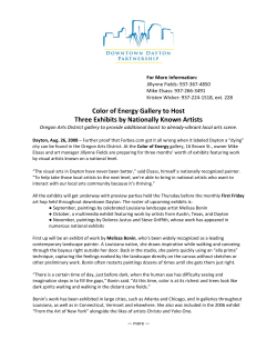 This is a symbol that Dayton has the clout to attract national artists