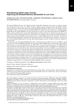 63 Simultaneous Multi-Layer Access: Improving