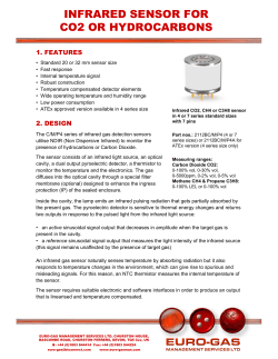 c4 infrared co2 ch4 c3h8 gas sensor - Euro-Gas