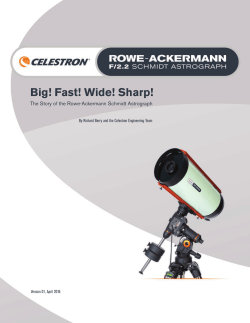 Big! Fast! Wide! Sharp!