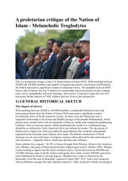 A proletarian critique of the Nation of Islam