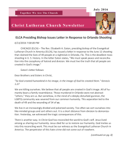 July - Christ Lutheran Church