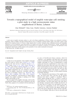 article in press - American University of Beirut