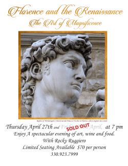 Thursday April 27th and Friday 28th April, at 7 pm