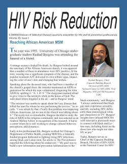 Reaching African American MSM - HIV