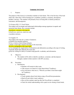 Language Arts Lesson