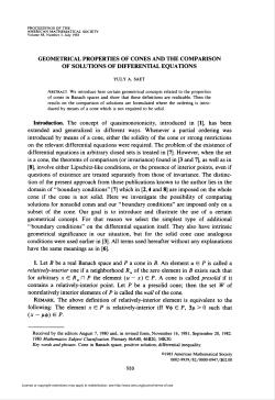 (x - M>) G P. - American Mathematical Society