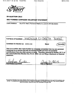 Hughena Burke - City of St. Albert