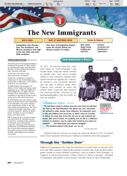 The New Immigrants