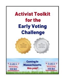 guidelines for implementing early voting