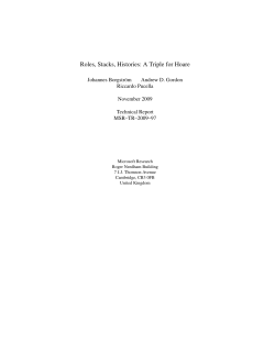 Andy Gordon at Microsoft Research