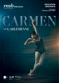 Carmen - The Royal New Zealand Ballet
