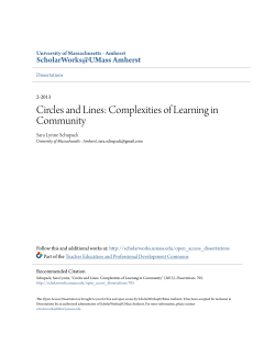 Circles and Lines: Complexities of Learning in Community